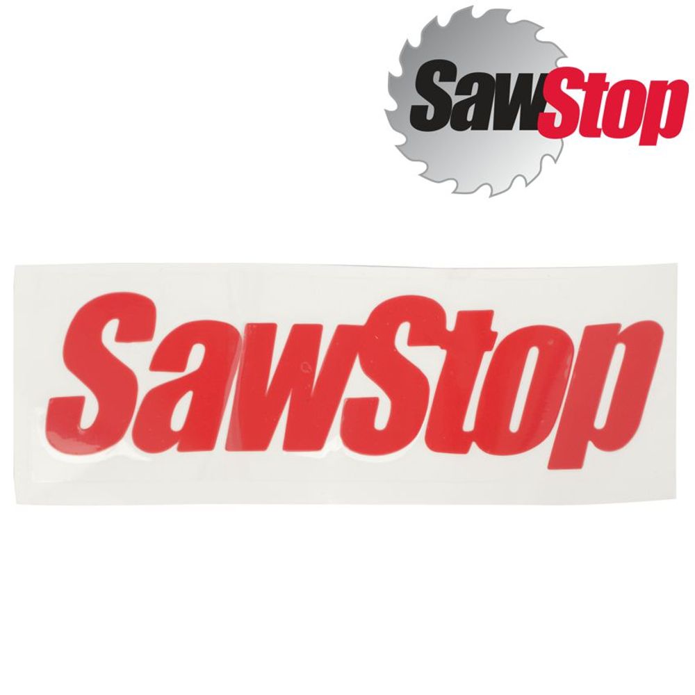 SAWSTOP Fence Label For Jss